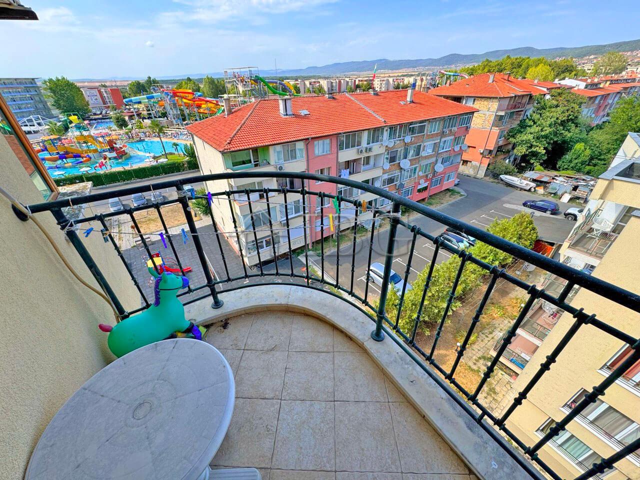 Apartment with 2 bedrooms, view to Aquapark, Amadeus 3, Sunny Beach — photo 3