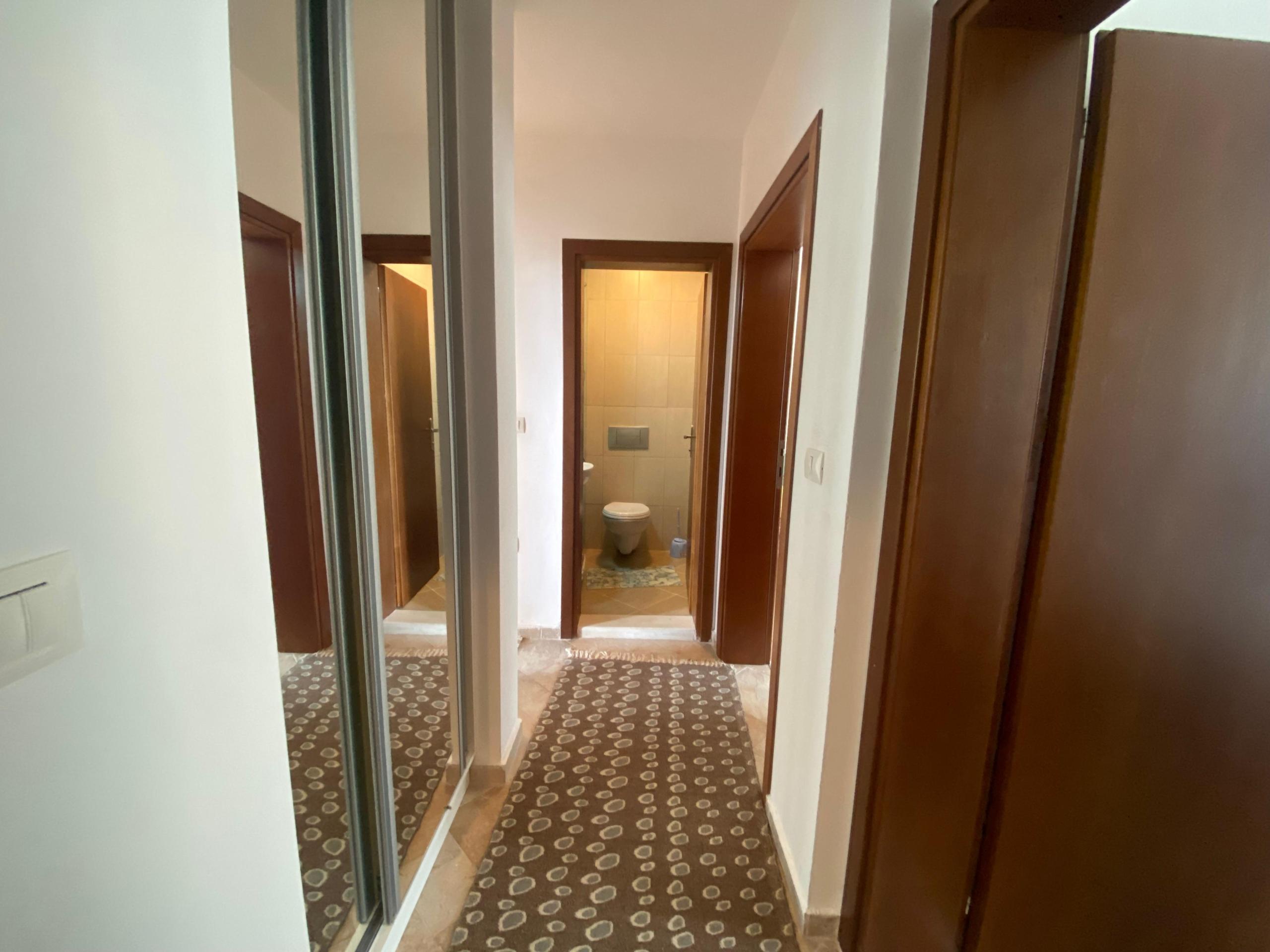 For sale: A furnished two-bedroom apartment with a sea view in the Garden of Eden complex, Sveti Vlas. — photo 12 of 25