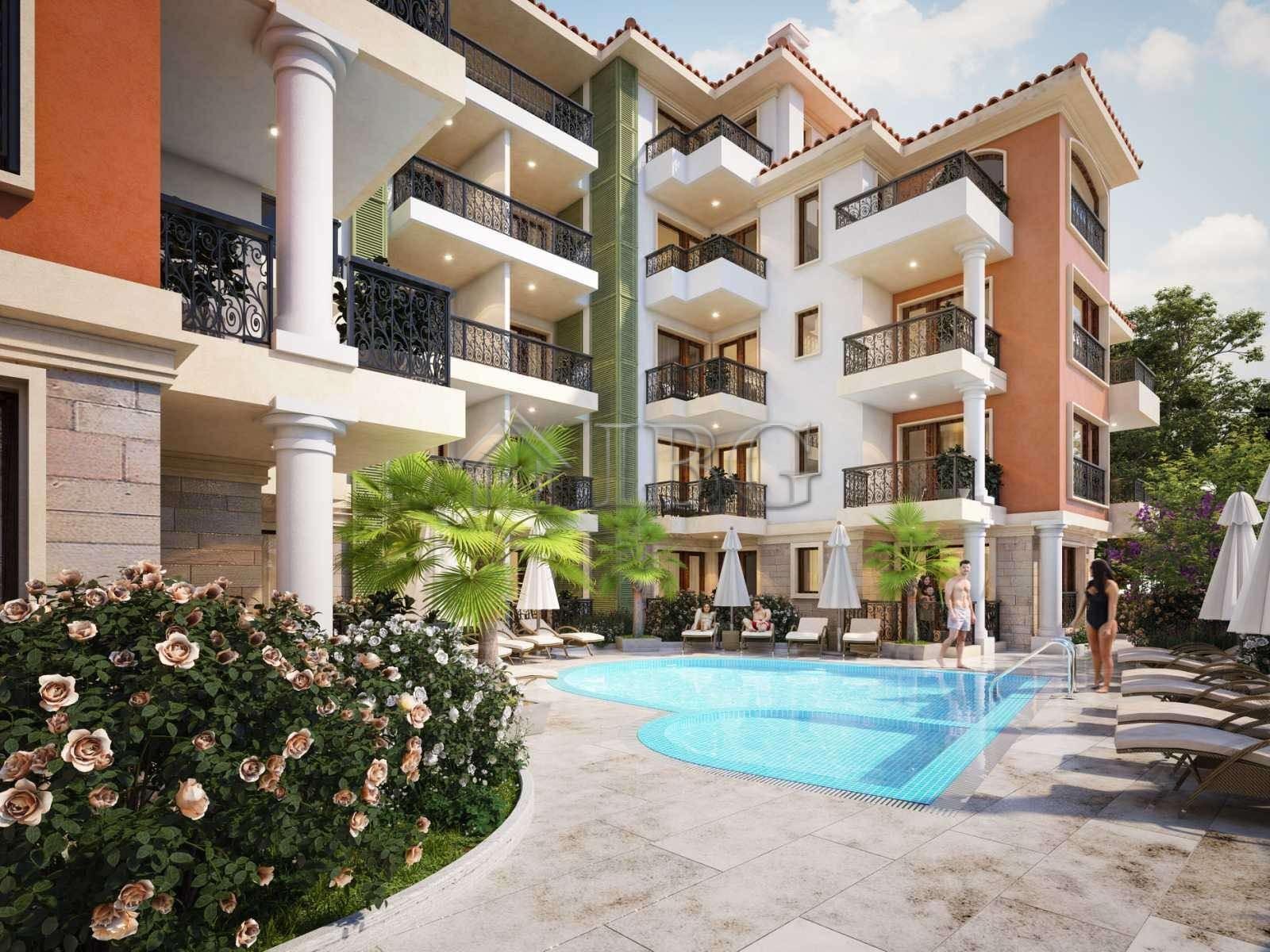 Amazing apartment with sea view in Villa Metara, Ravda — photo 2