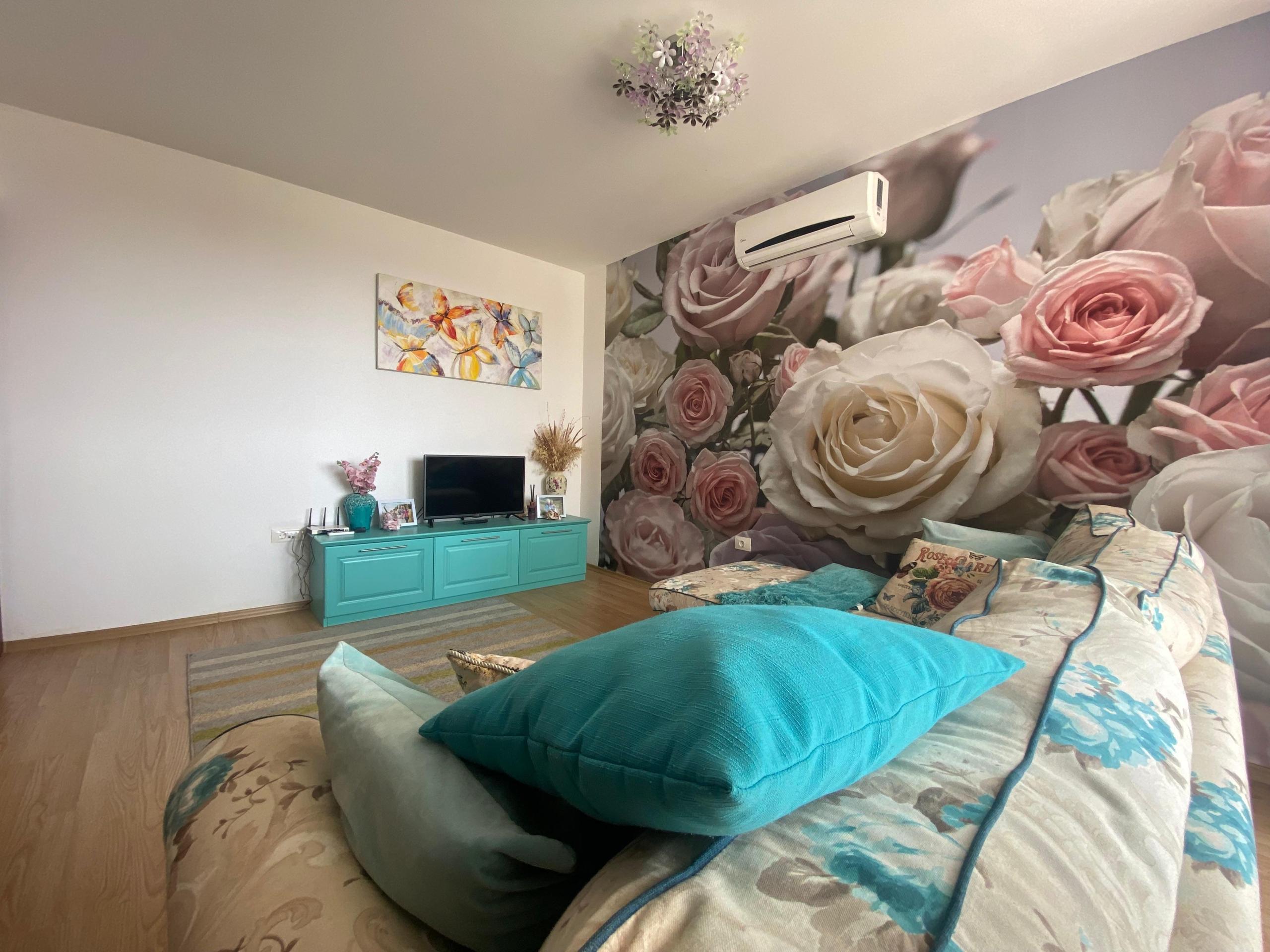 For sale: A furnished two-bedroom apartment with a sea view in the Garden of Eden complex, Sveti Vlas. — photo 3