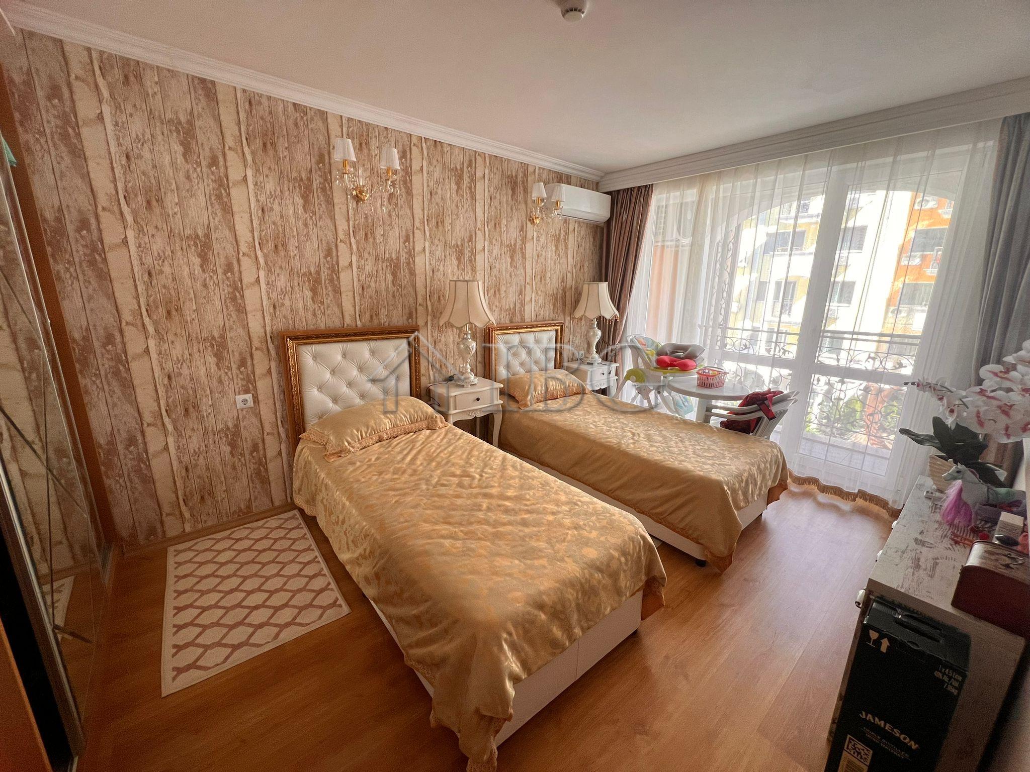 Luxury 2-bedroom, 2 bathroom apartment with pool view in Sweet Homes 5, Sunny Beach — photo 13 of 25