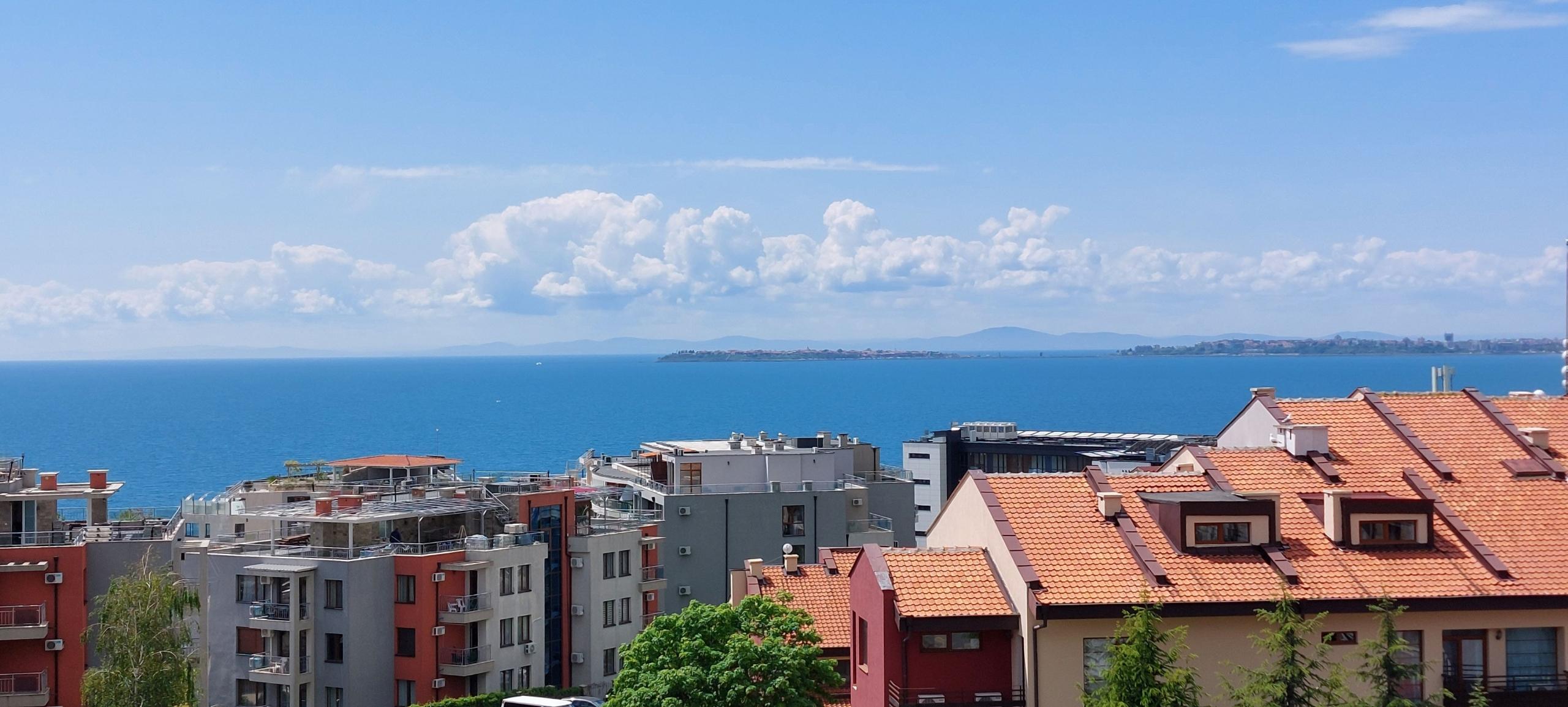 Apartment with Sea View 2 Bedrooms, 2 Balconies Complex Helios, Sveti Vlas — photo 6 of 18