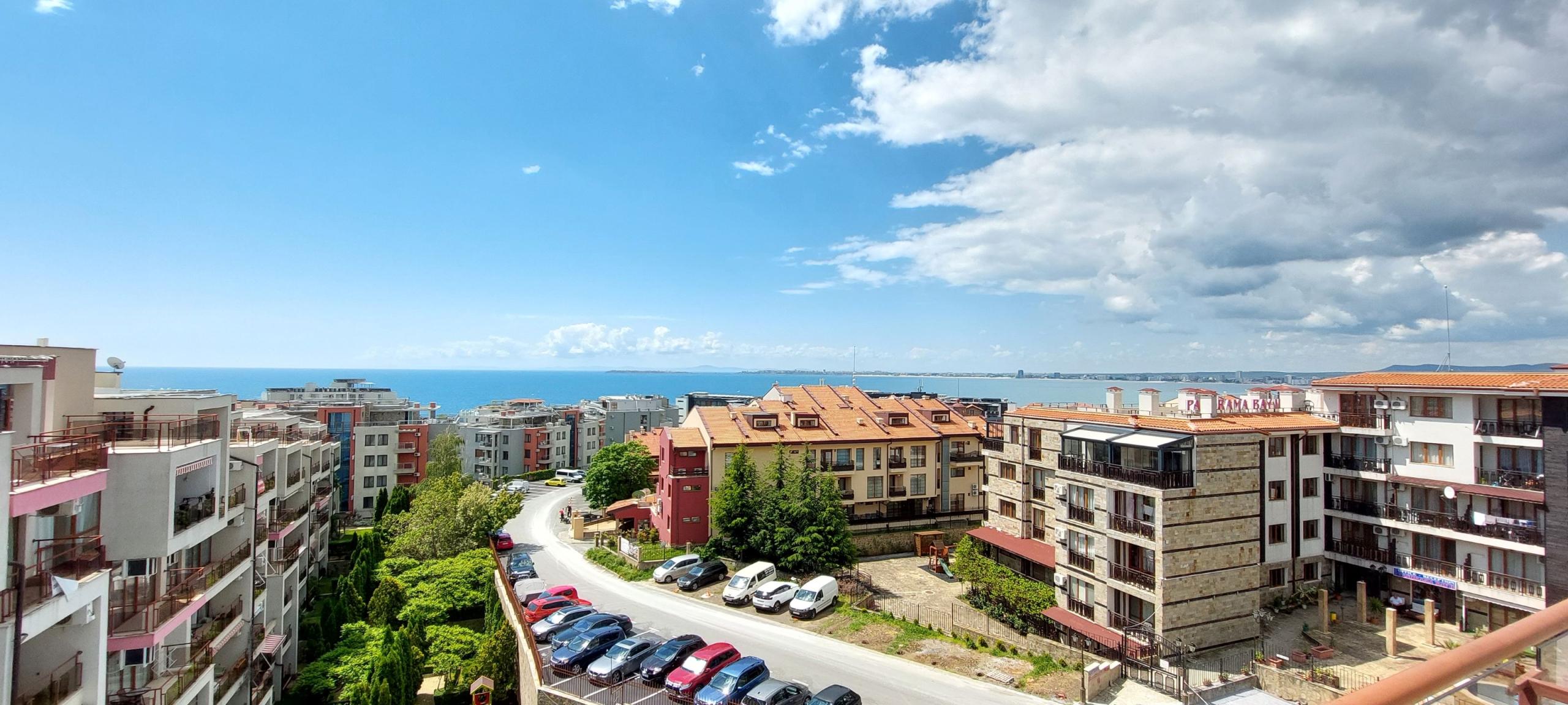 Apartment with Sea View 2 Bedrooms, 2 Balconies Complex Helios, Sveti Vlas — photo 7 of 18