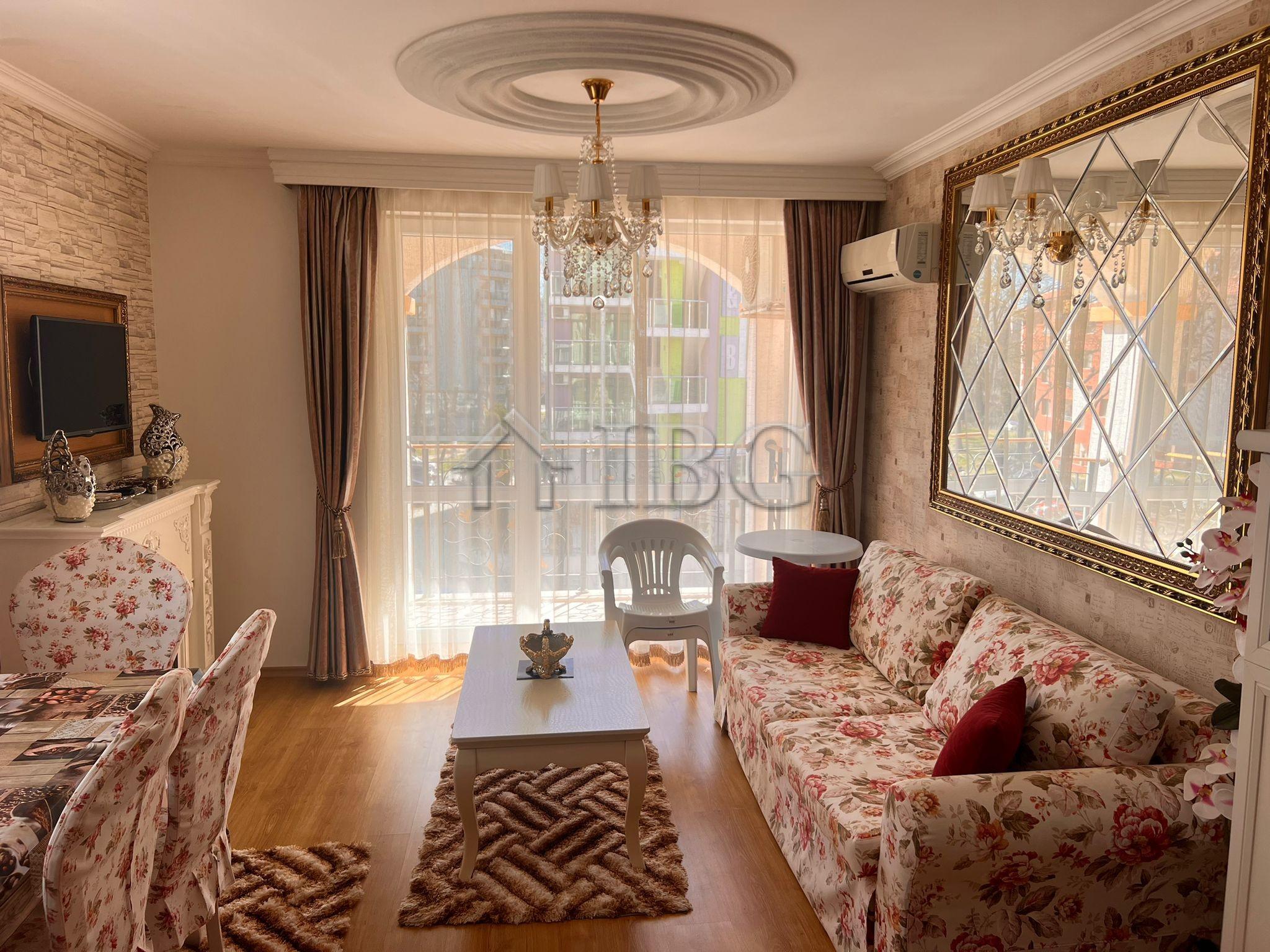 Luxury 2-bedroom, 2 bathroom apartment with pool view in Sweet Homes 5, Sunny Beach — photo 2