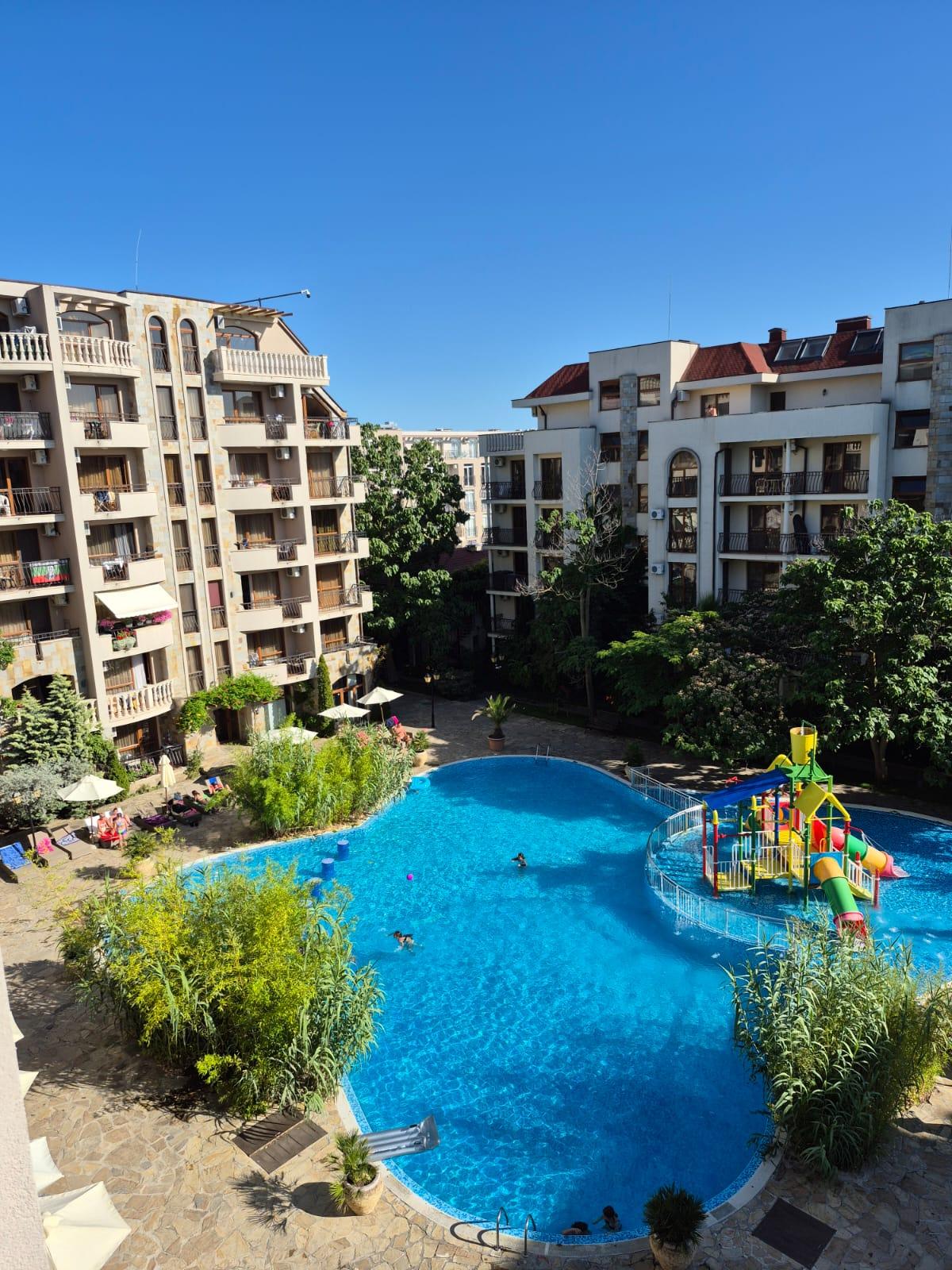 1-Bedroom Apartment for Sale Cascadas Family Resort, Sunny Beach — main photo