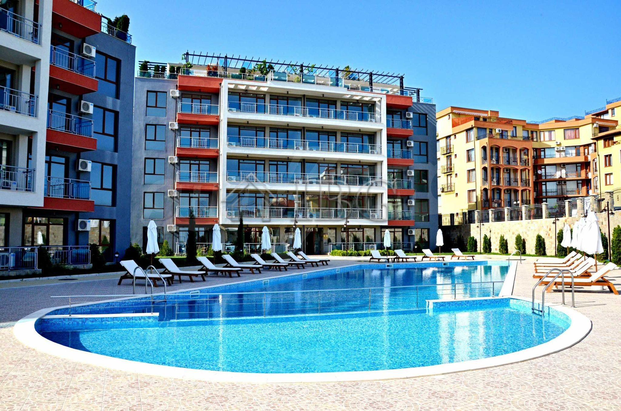 1-Bedroom Apartment with Courtyard View Sun Wave, Sveti Vlas — Sveti Vlas