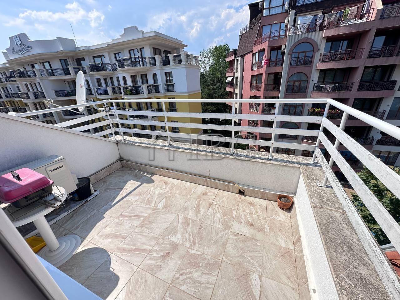 2-Level Apartment with 2 Bedrooms and 2 balconies in complex Robinson, Sunny Beach, 400 m to the Beach — photo 18 of 25
