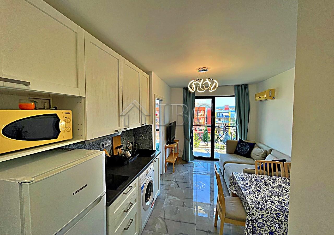 Excellent 2-bedroom, 2-bathroom apartment with pool view Rainbow 3, Sunny Beach — photo 6