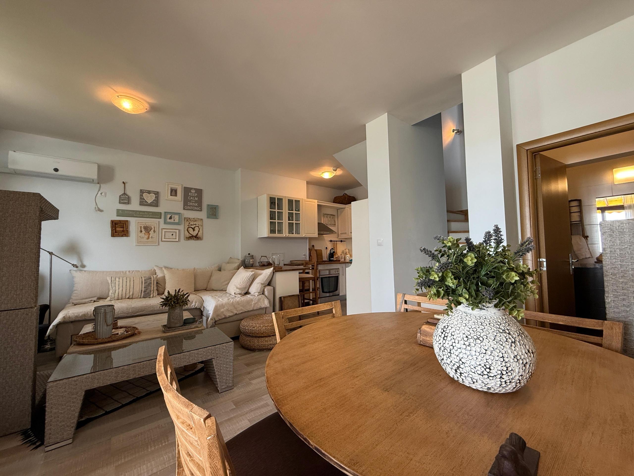 Direct exit to the Beach! Exceptional 2-Level Apartment with Frontal sea view and veranda, Garden of Eden, Sveti Vlas — photo 4