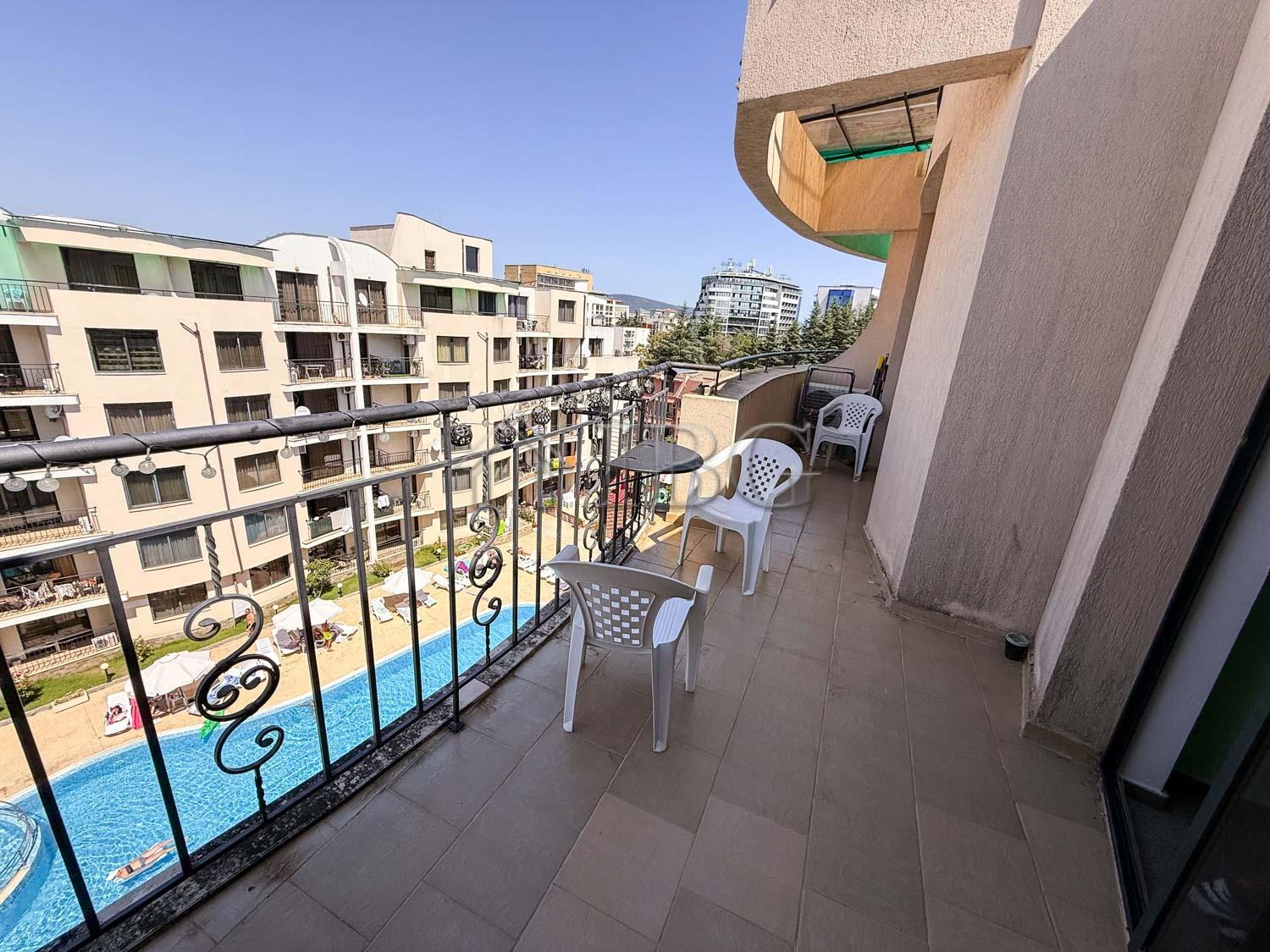 Long-Term Rental 1-Bedroom Apartment with Pool View Avalon, Sunny Beach — photo 8 of 25