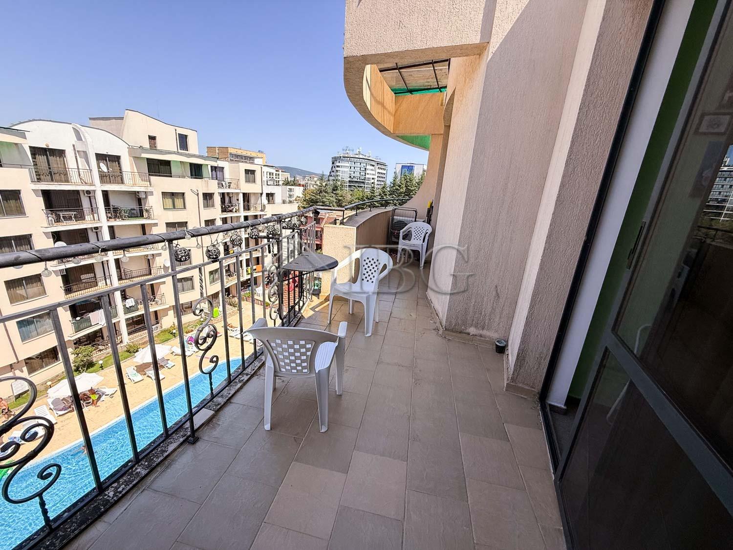Long-Term Rental 1-Bedroom Apartment with Pool View Avalon, Sunny Beach — photo 10 of 25