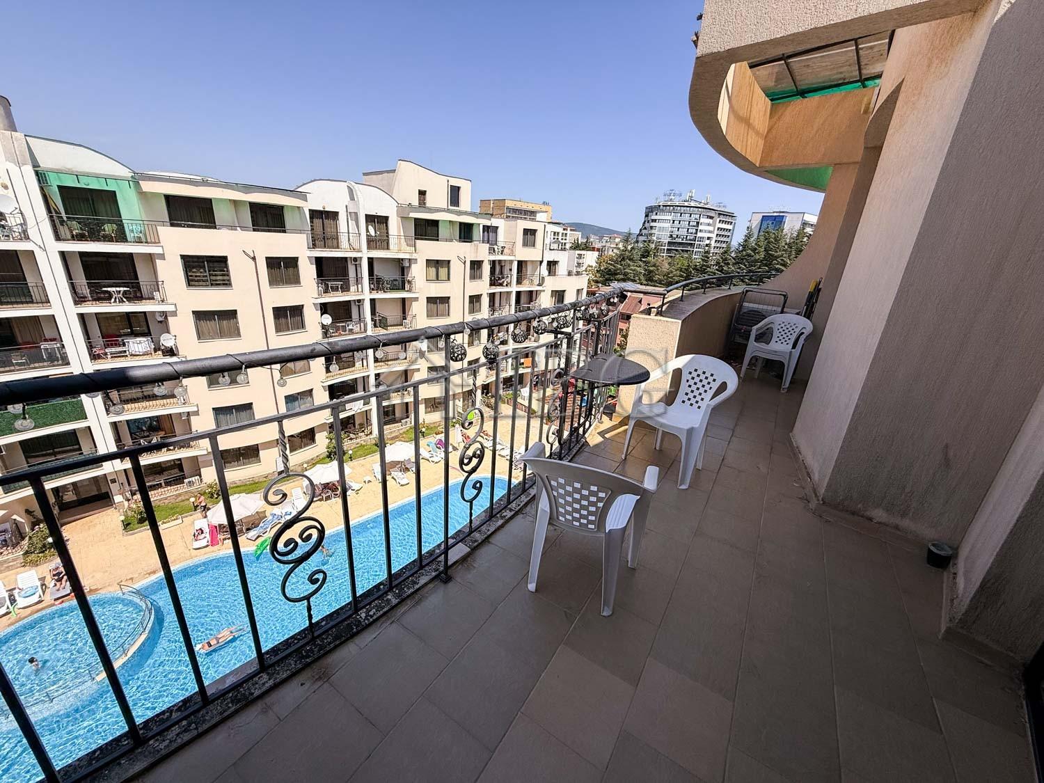 Long-Term Rental 1-Bedroom Apartment with Pool View Avalon, Sunny Beach — photo 4