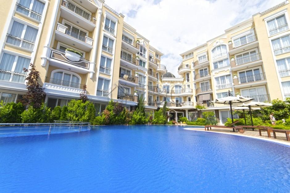 Apartment with 2 bedrooms, 2 bathrooms Pool View Messembria Palace, Sunny Beach — photo 21 of 22