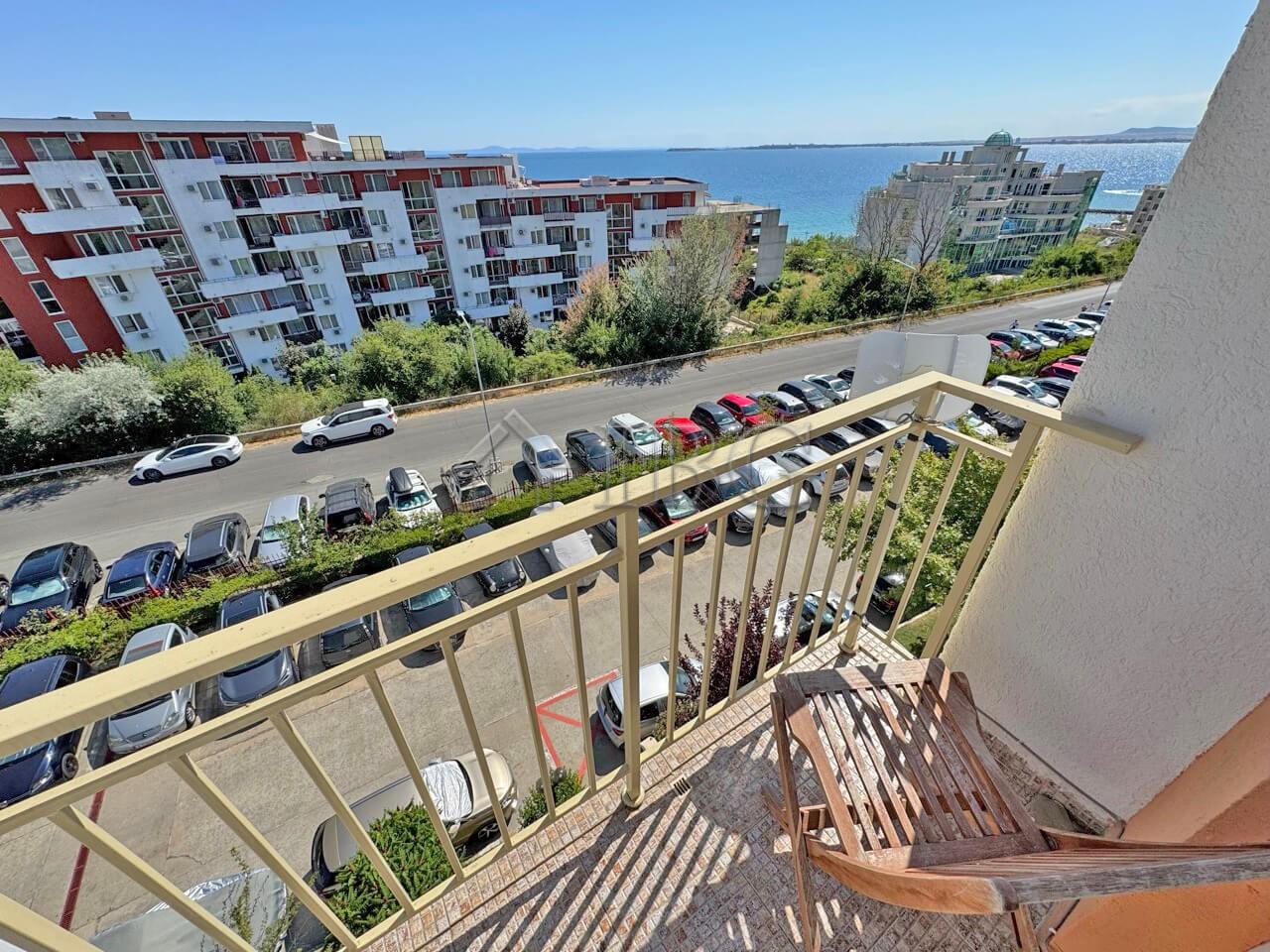 Compact 3-Room Apartment with Sea View Crown Fort Club, Sveti Vlas — Saint Vlas