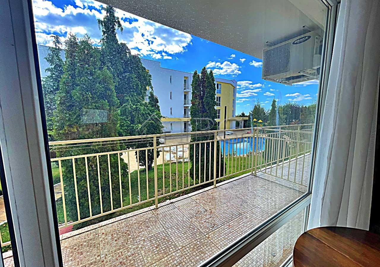 Studio with pool view Imperial Fort Club, Fortnoks Grand Resort, Sveti Vlas — photo 6 of 25