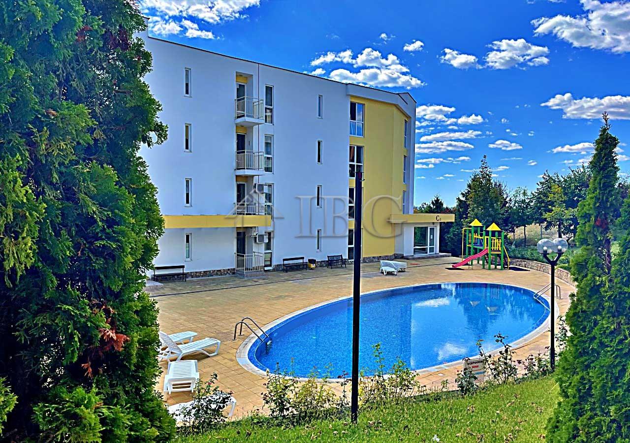 Studio with pool view Imperial Fort Club, Fortnoks Grand Resort, Sveti Vlas — photo 7 of 25