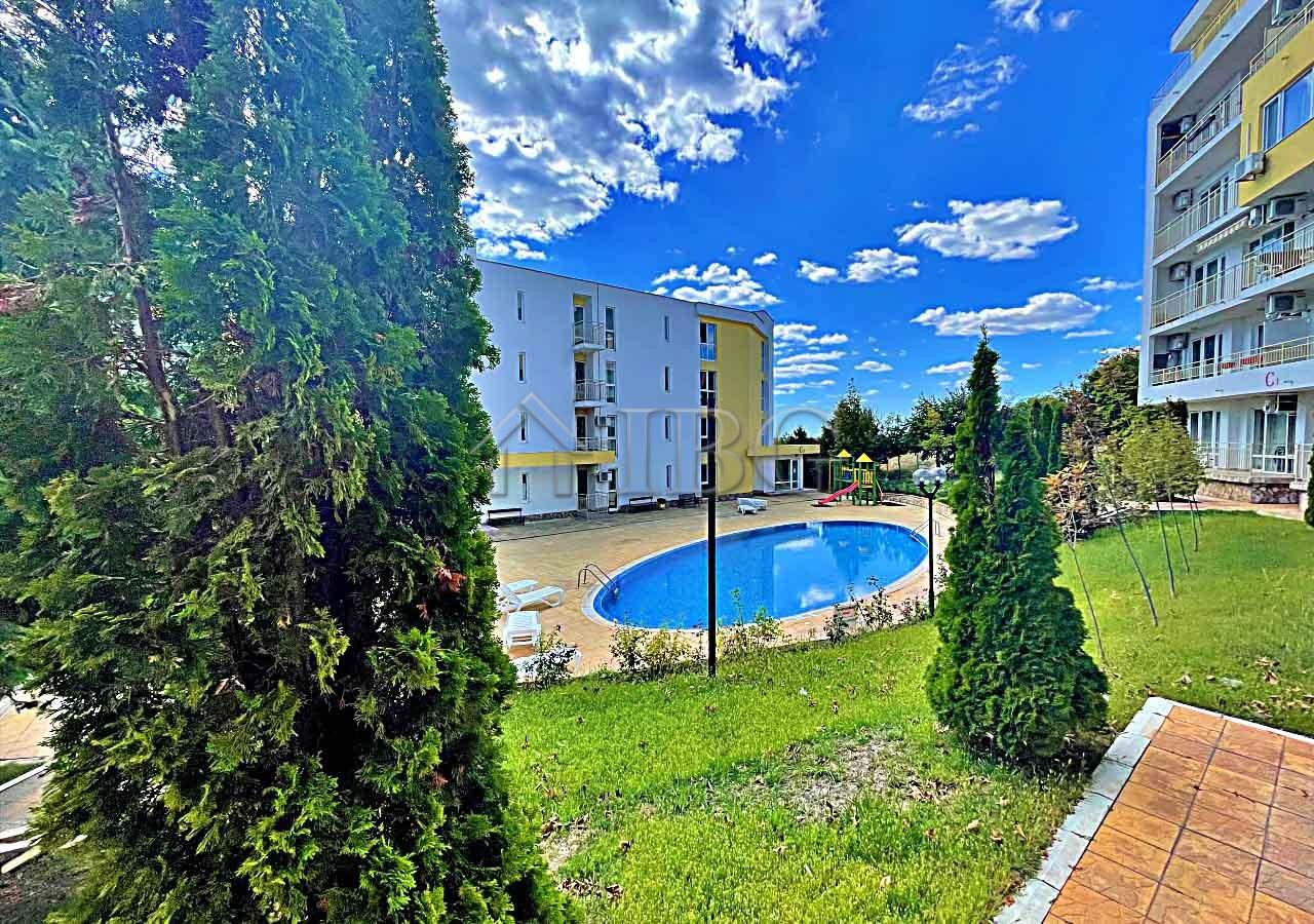 Studio with pool view Imperial Fort Club, Fortnoks Grand Resort, Sveti Vlas — photo 22 of 25