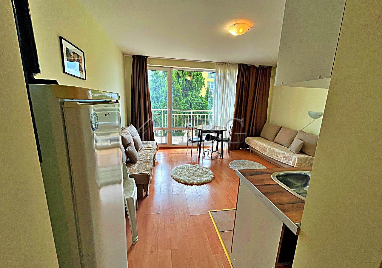 Studio with pool view Imperial Fort Club, Fortnoks Grand Resort, Sveti Vlas — photo 18 of 25