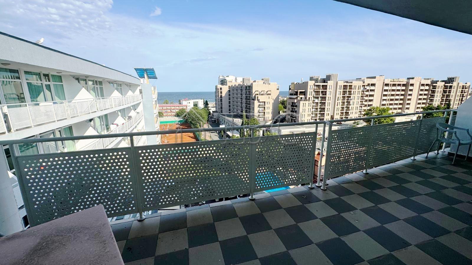 Spacious 1-Bedroom Apartment with Pool & Sea View Grand Hotel Nirvana, Sunny Beach — photo 2