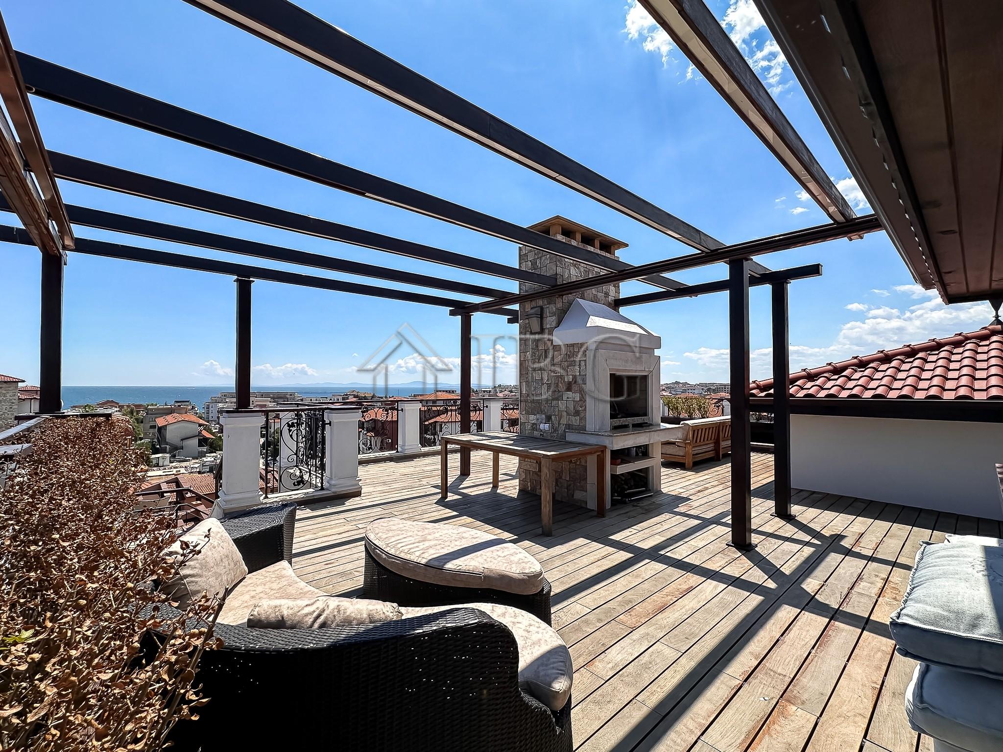 Duplex Penthouse with Sea View in Esteban Complex, Nessebar — photo 7 of 25