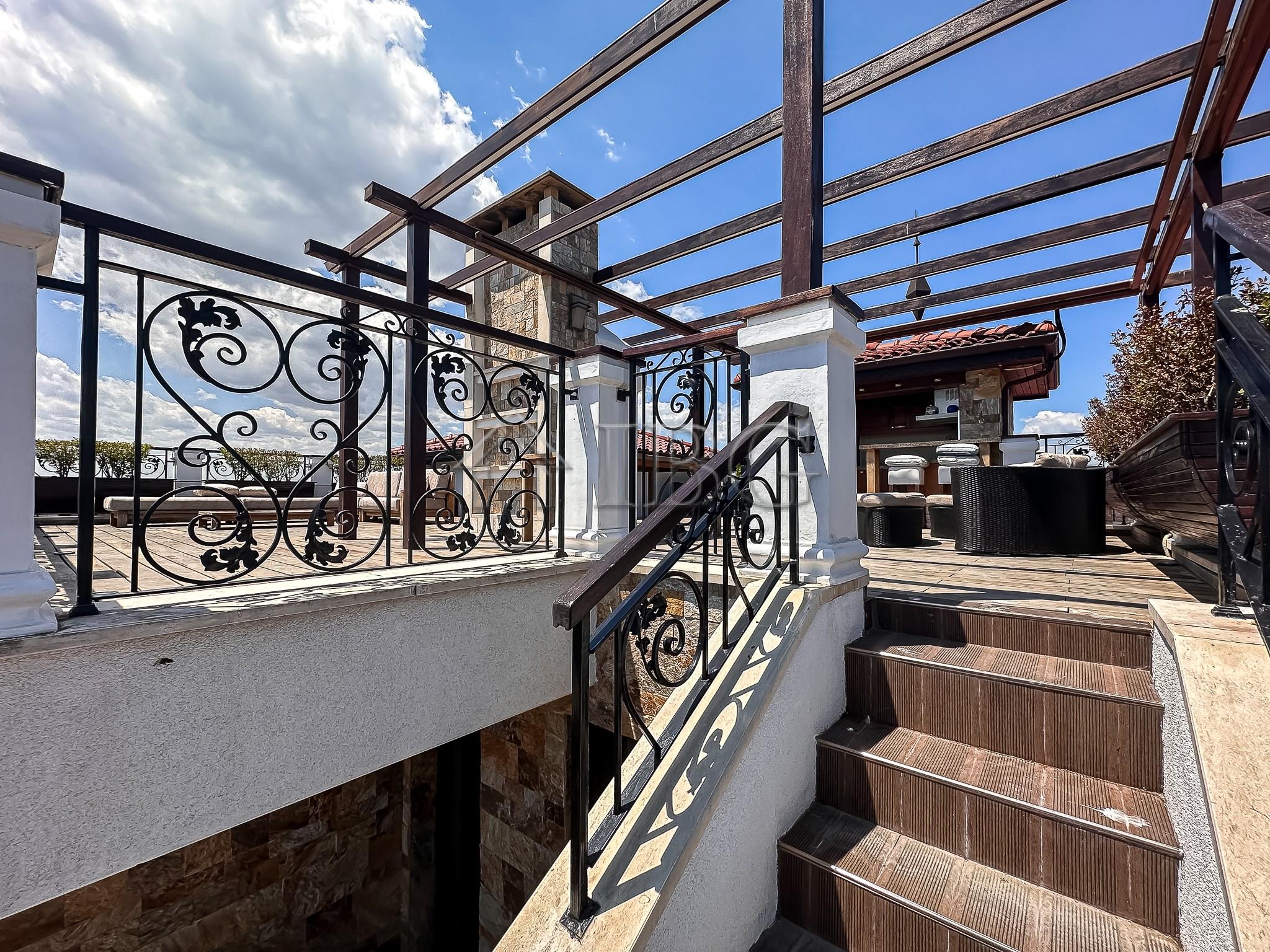 Duplex Penthouse with Sea View in Esteban Complex, Nessebar — photo 14 of 25