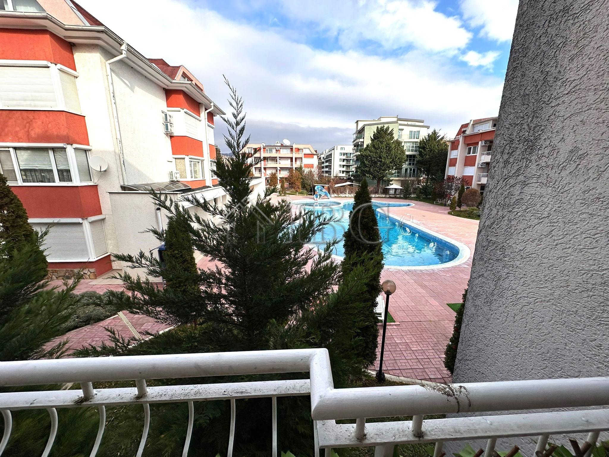 Spacious One-Bedroom Apartment with Pool View in Sunny Fort Complex, Sunny Beach — photo 13 of 25