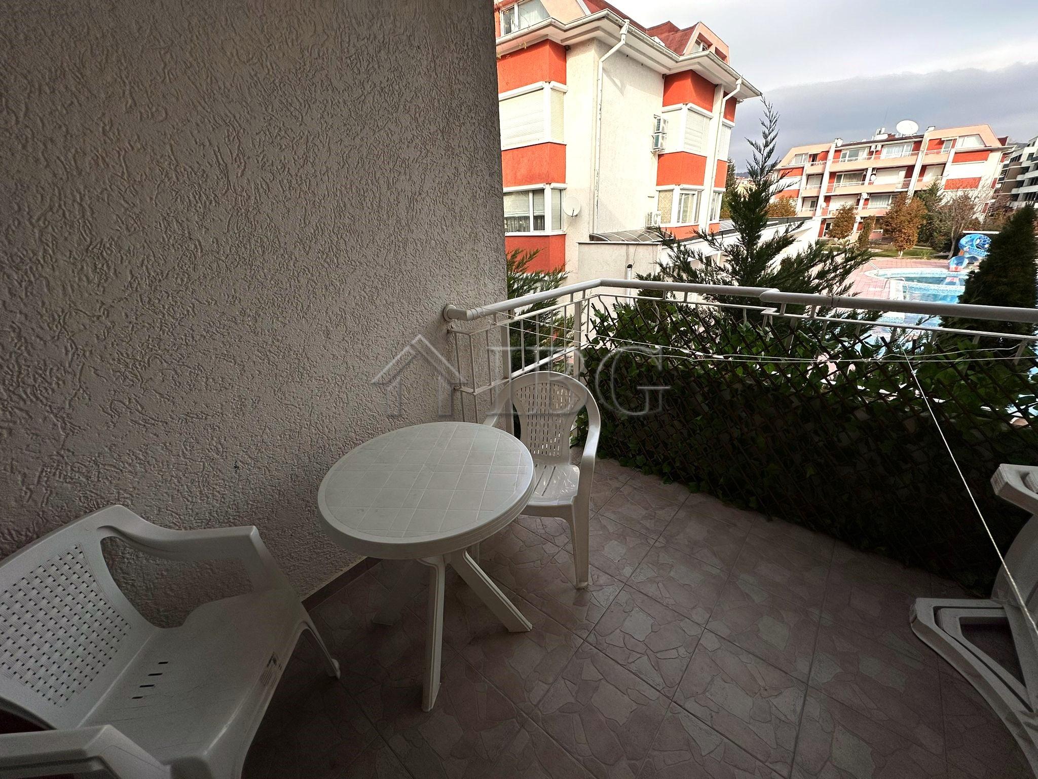 Spacious One-Bedroom Apartment with Pool View in Sunny Fort Complex, Sunny Beach — photo 21 of 25