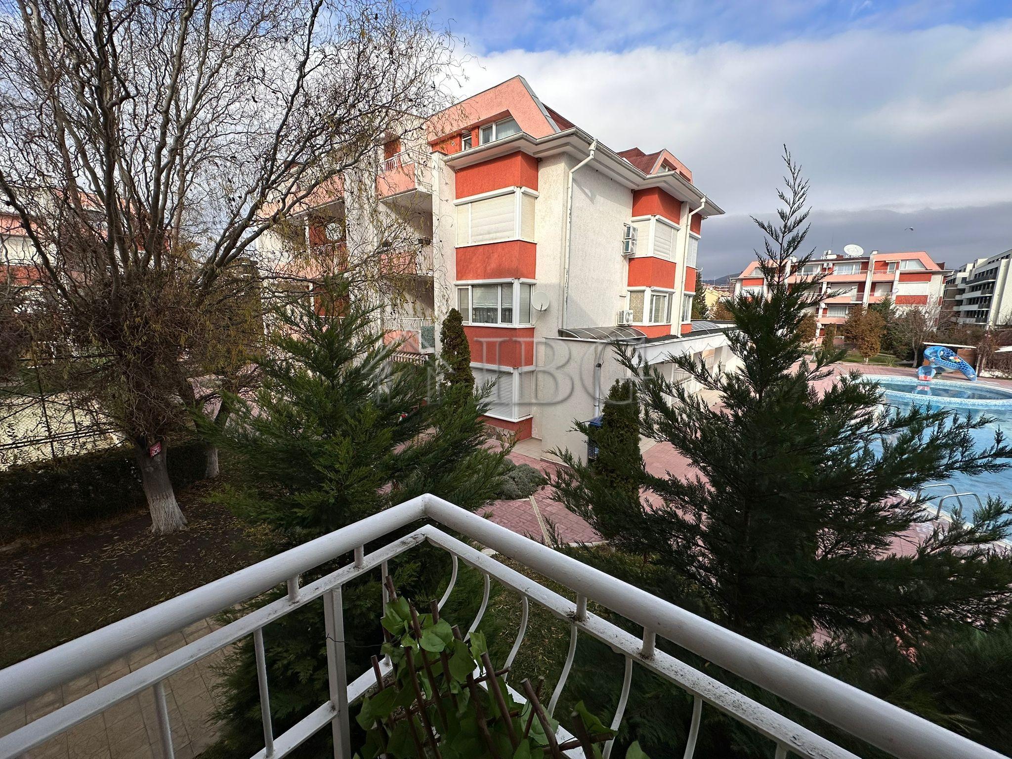 Spacious One-Bedroom Apartment with Pool View in Sunny Fort Complex, Sunny Beach — photo 15 of 25