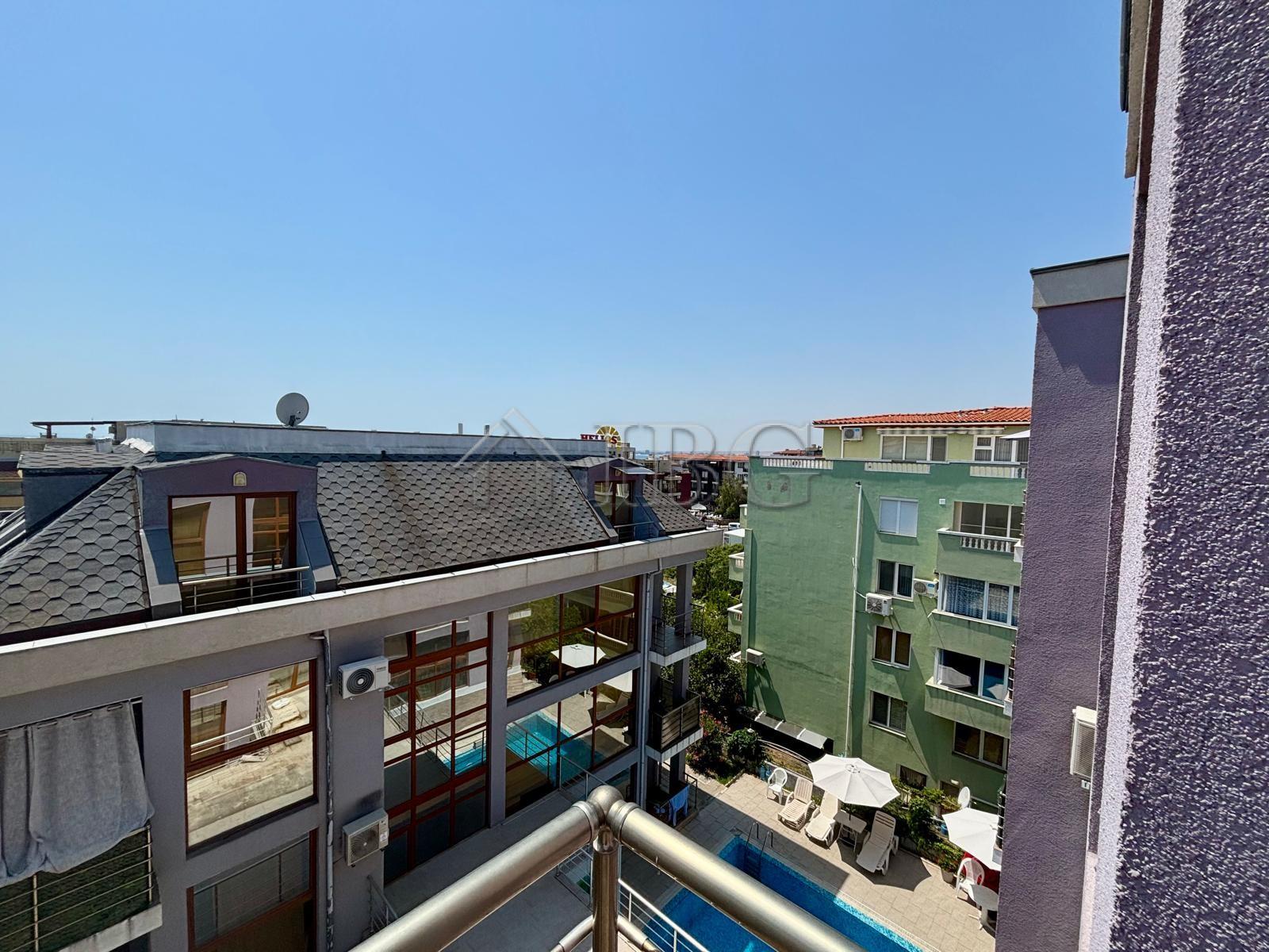 2-Bedroom Apartment with Sea View, 4 Balconies & Terrace - Nov Izgrev, Sveti Vlas — photo 18 of 25
