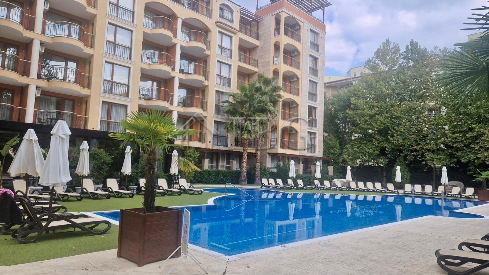 One-Bedroom Apartment with Pool View in Harmony Suites 1, Sunny Beach — photo 2