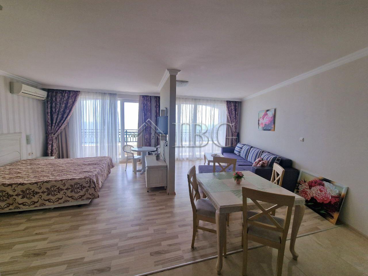 Spacious Studio with Frontal Sea View in Penelope Palace, Pomorie — photo 11 of 16