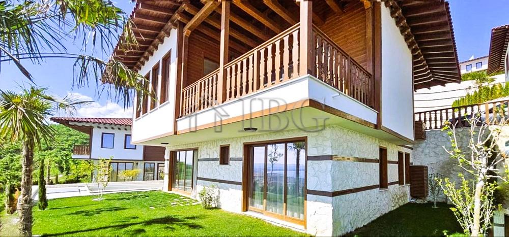 Two-storey House with Panoramic Sea View in Venid Eco Village, Sveti Vlas — Sveti Vlas