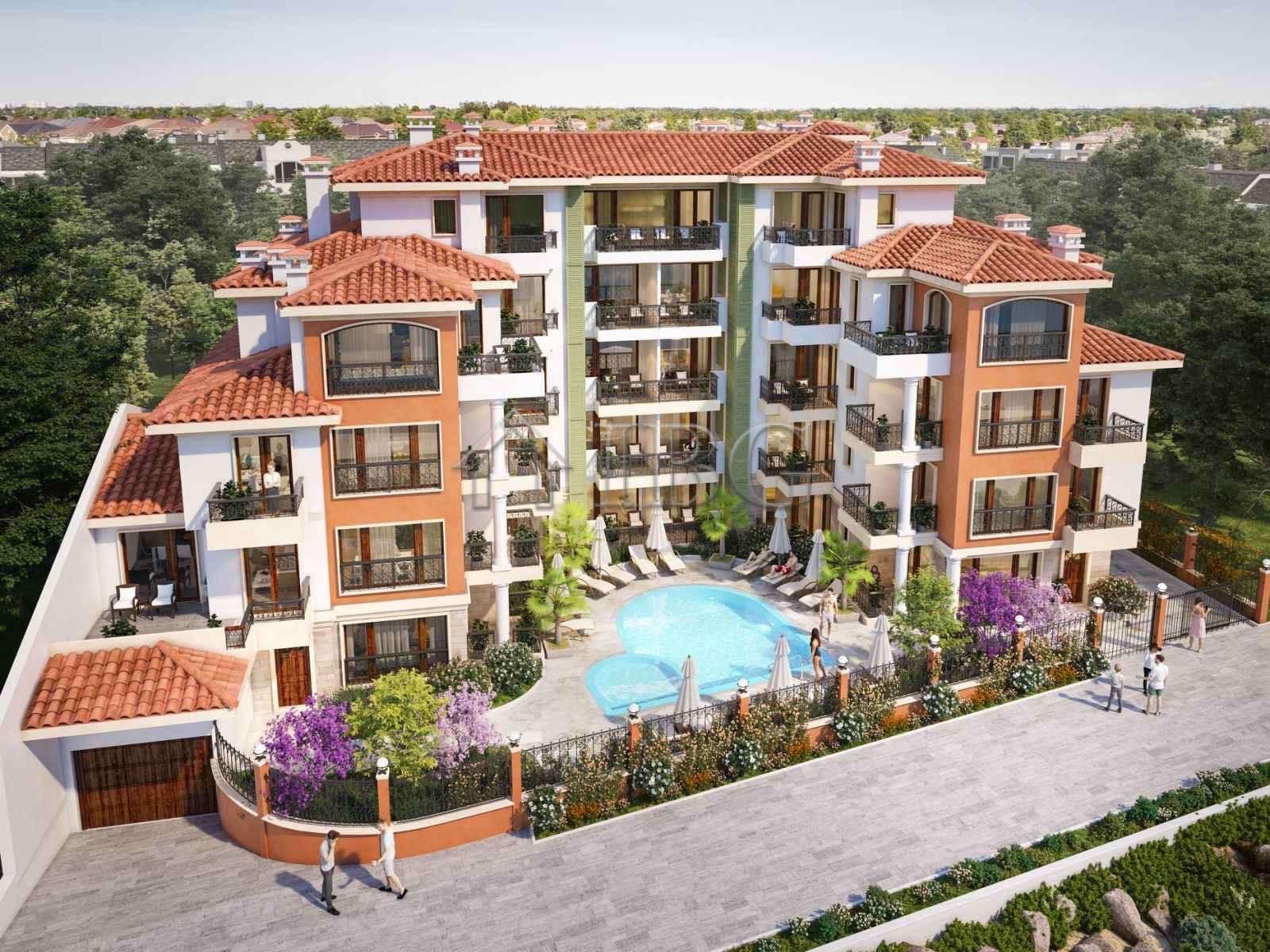 1-Bedroom Apartment with Sea View in Villa Metara, Ravda — photo 3