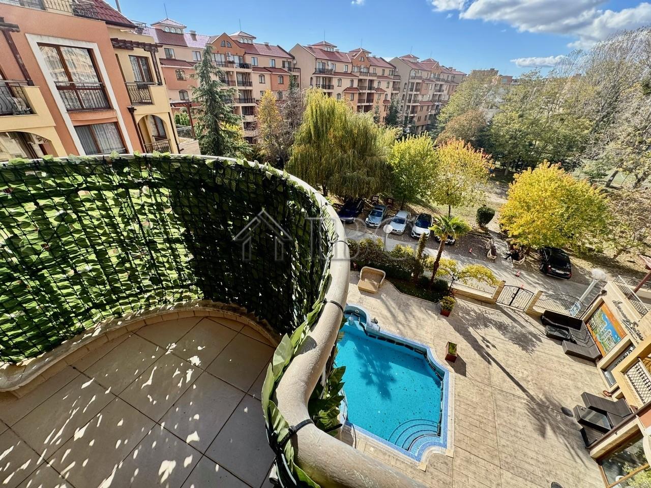 1-Bedroom Apartment with Pool View in Harmony Suites 1 Sunny Beach — photo 3