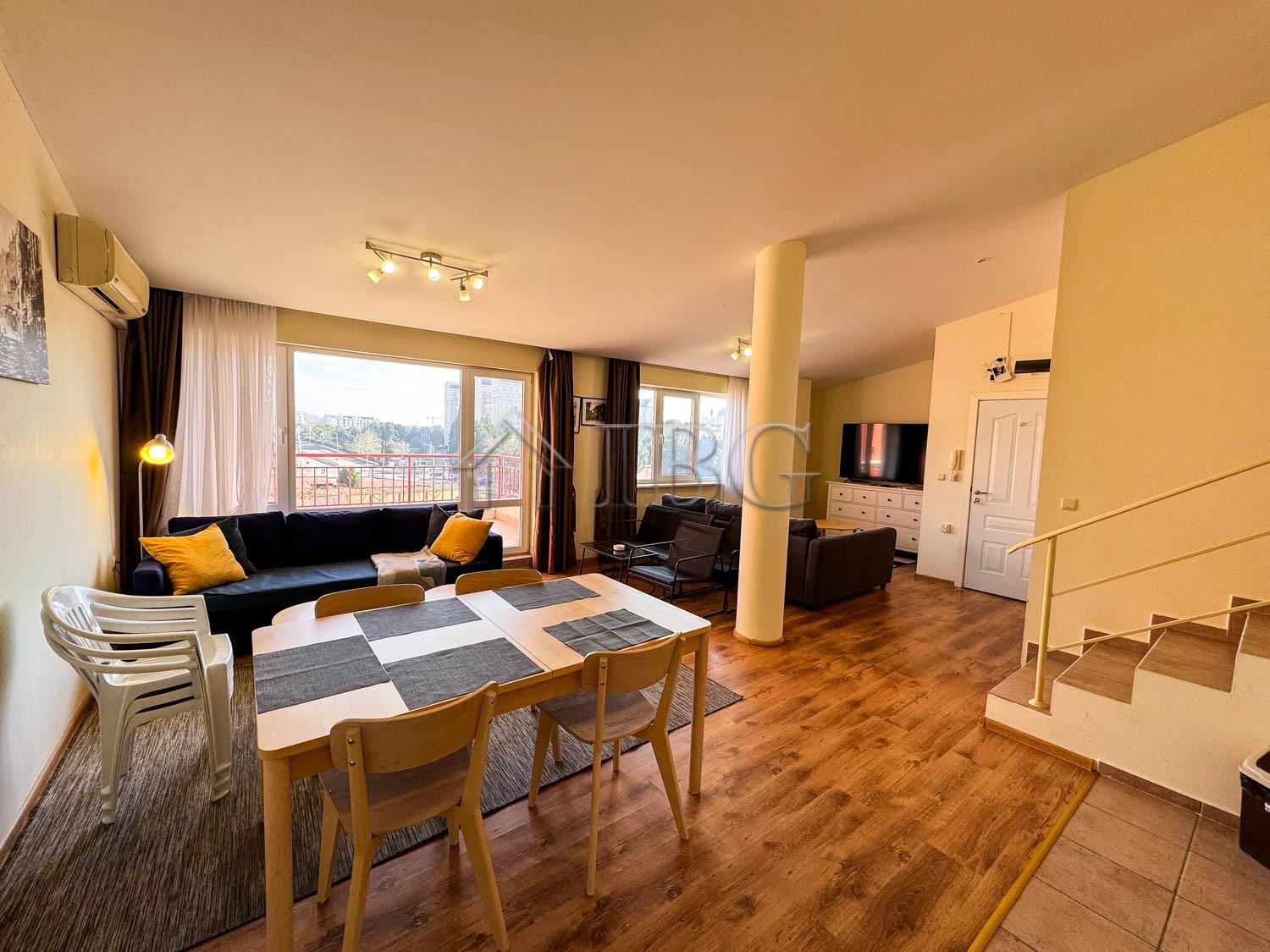 Stylish Apartment with 2 bedrooms, 2 bathrooms Sea View Green Fort, Sunny Beach — photo 11 of 25
