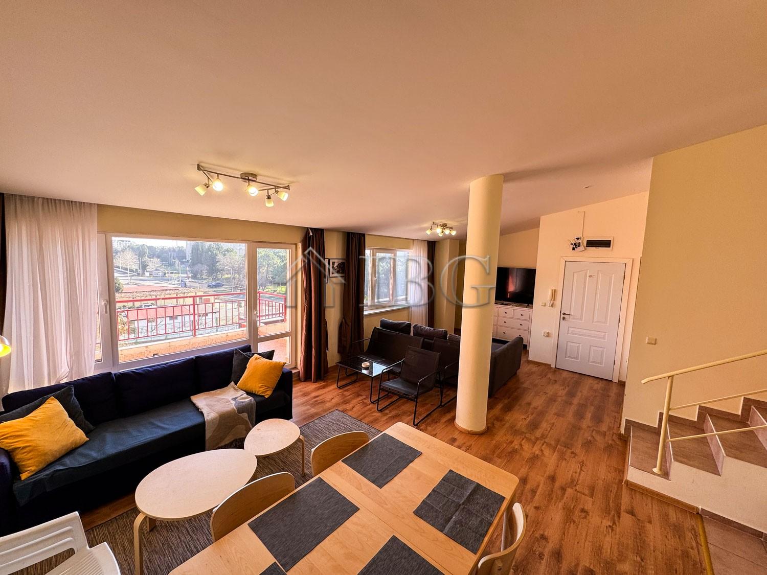 Stylish Apartment with 2 bedrooms, 2 bathrooms Sea View Green Fort, Sunny Beach — photo 12 of 25