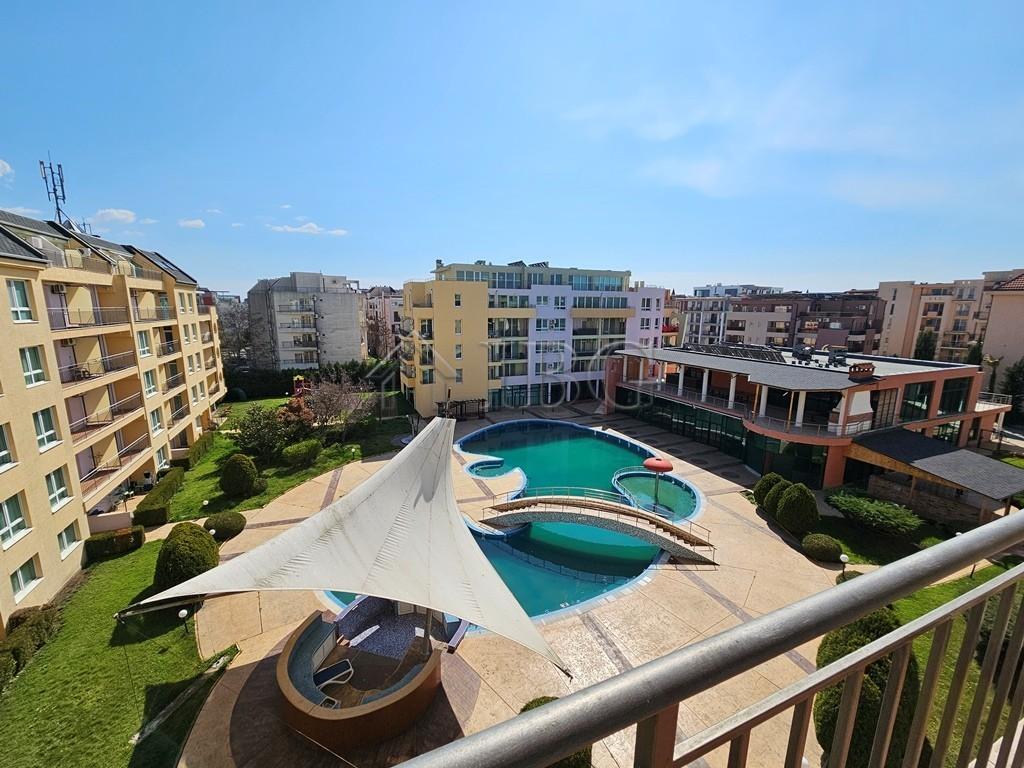 Big 42 sq. m. Studio with balcony and Pool View Pollo Resort, Sunny Beach — photo 11 of 14