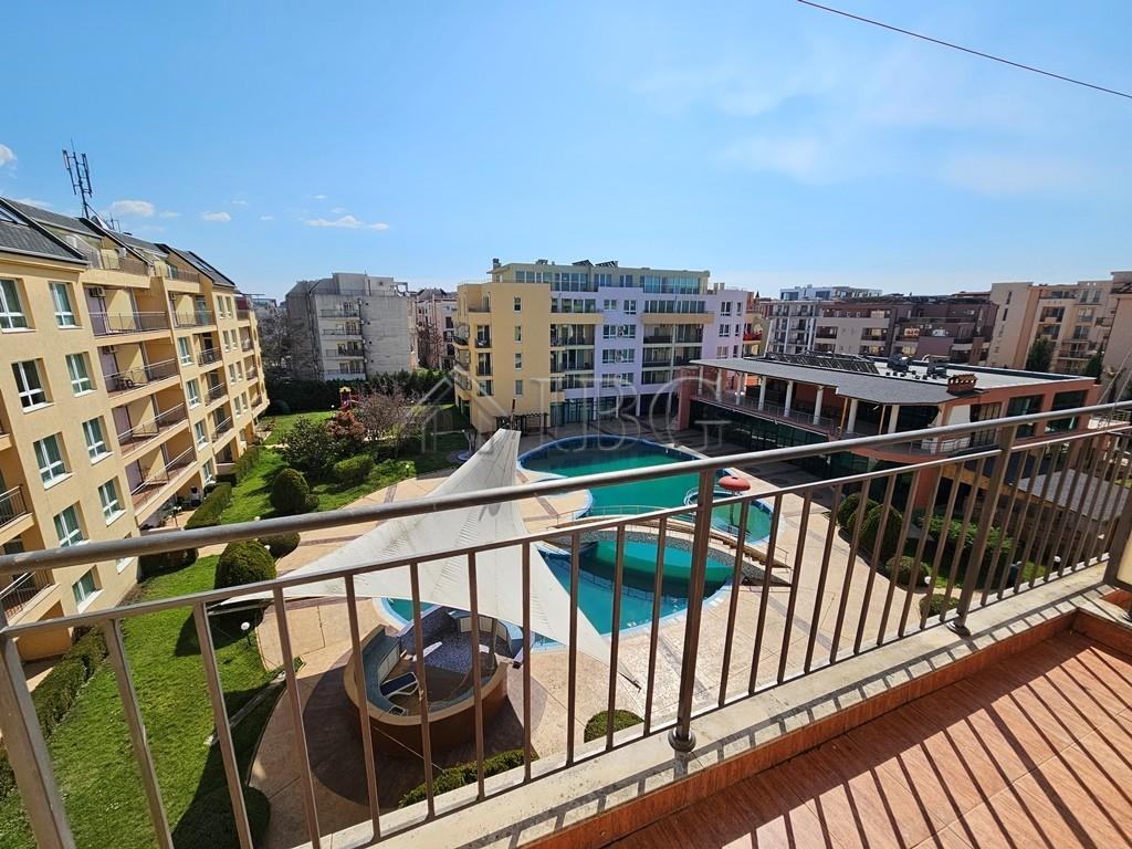 Big 42 sq. m. Studio with balcony and Pool View Pollo Resort, Sunny Beach — photo 5