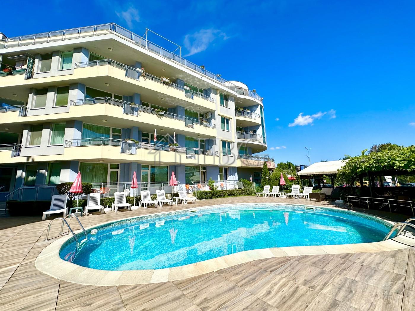 1-Bedroom Apartment for Sale Apart Hotel Favorit, Sunny Beach — photo 17 of 20