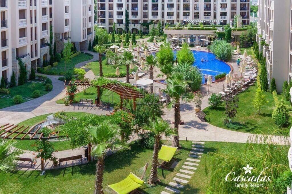 Excellent Studio with balcony and direct exit to the green yard Cascadas Complex, Sunny Beach — photo 12 of 19