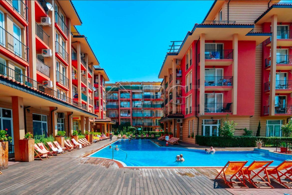 Excellent 43 sq. m. studio with Balcony in Sunny View Central, Sunny Beach — photo 15 of 16