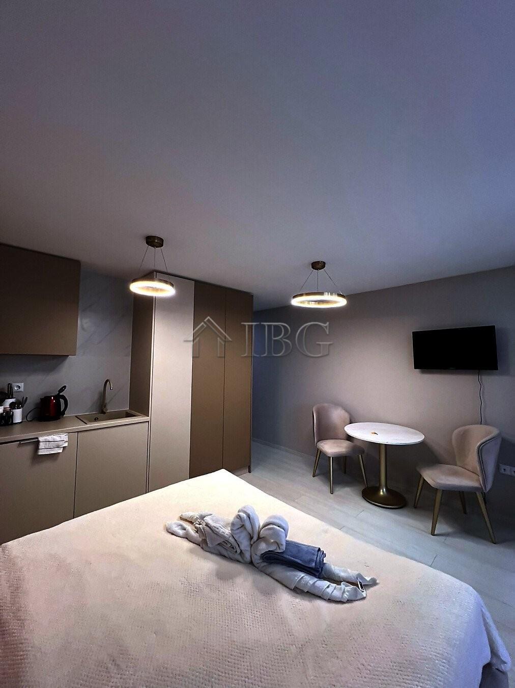 Spacious modern furnished studio with balcony in a New Complex J'adore Secret Garden, Sunny Beach — photo 3