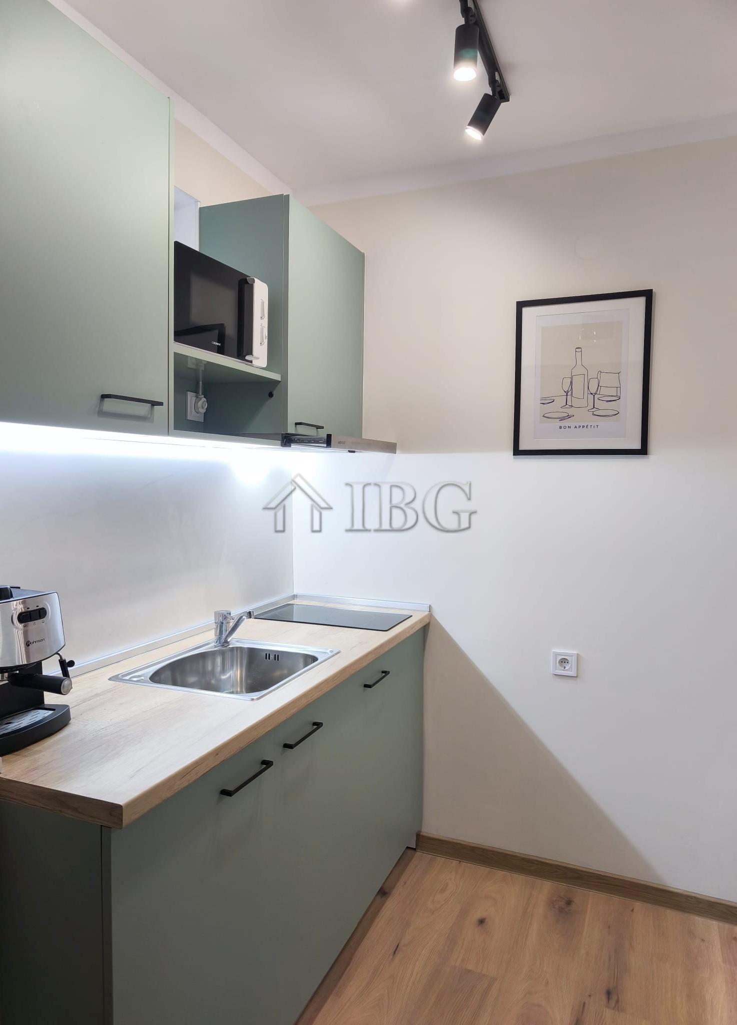 Modern new furnished studio with balcony and Sea View Vista Del Mar 2, Sveti Vlas — photo 8 of 20