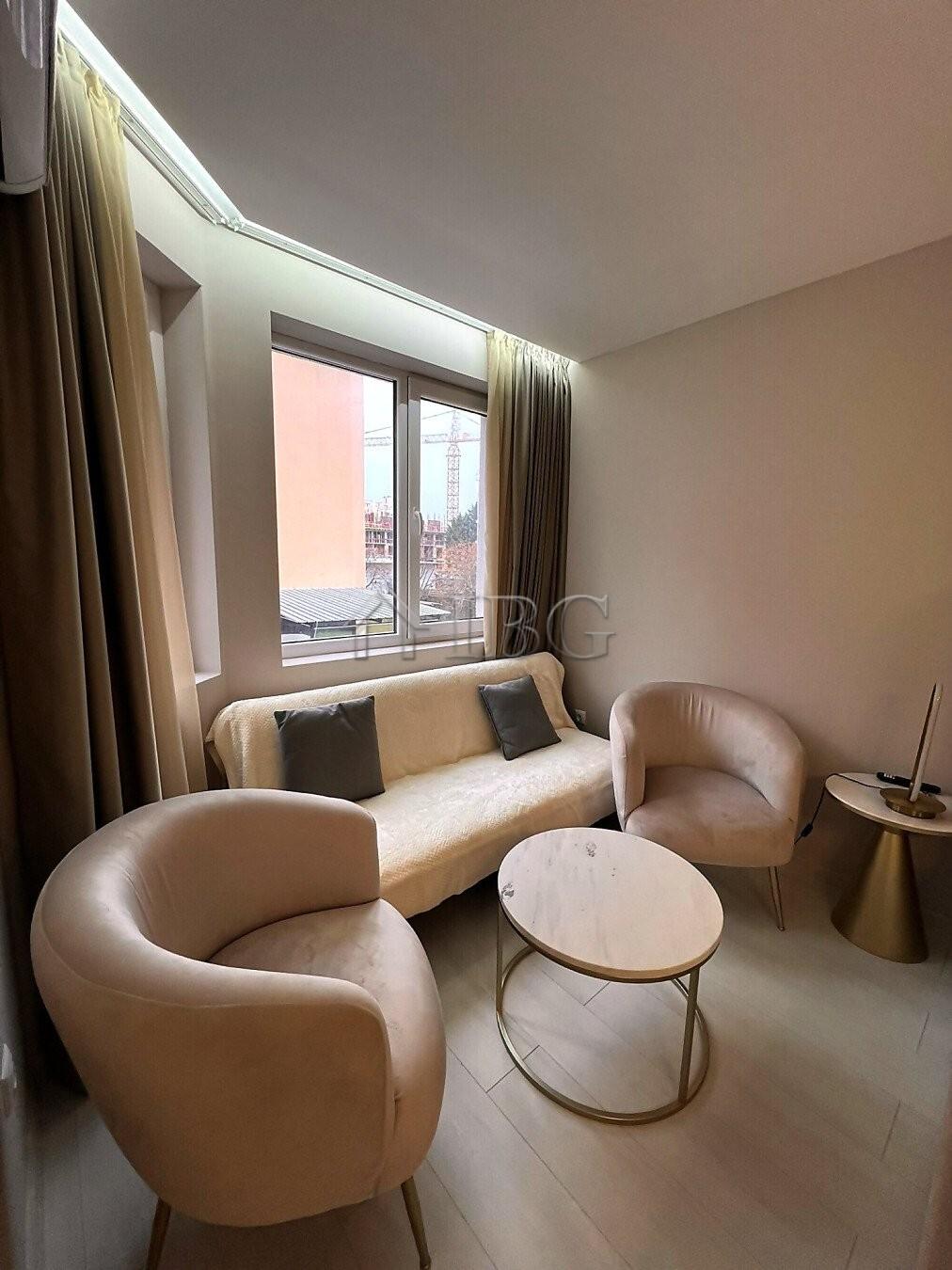 Spacious modern furnished studio with balcony in a New Complex J'adore Secret Garden, Sunny Beach — photo 4 of 20