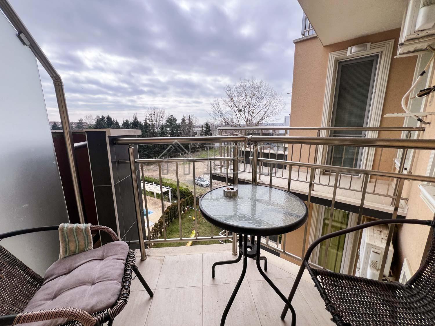 Duplex 1-Bedroom Apartment with Pool View VIP Vision, Sunny Beach — photo 7 of 25