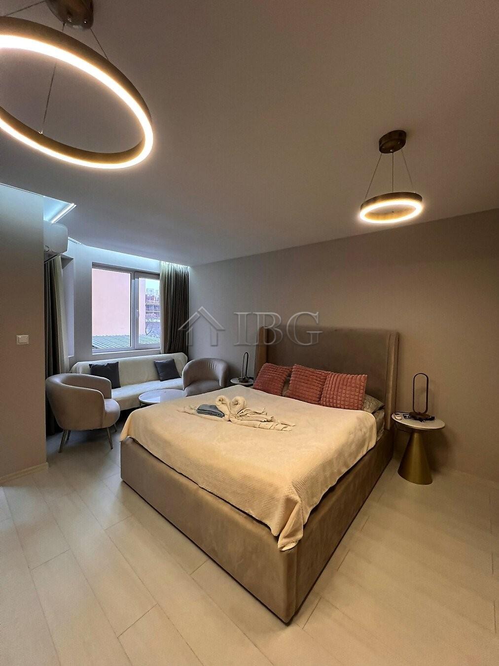 Spacious modern furnished studio with balcony in a New Complex J'adore Secret Garden, Sunny Beach — photo 7 of 20