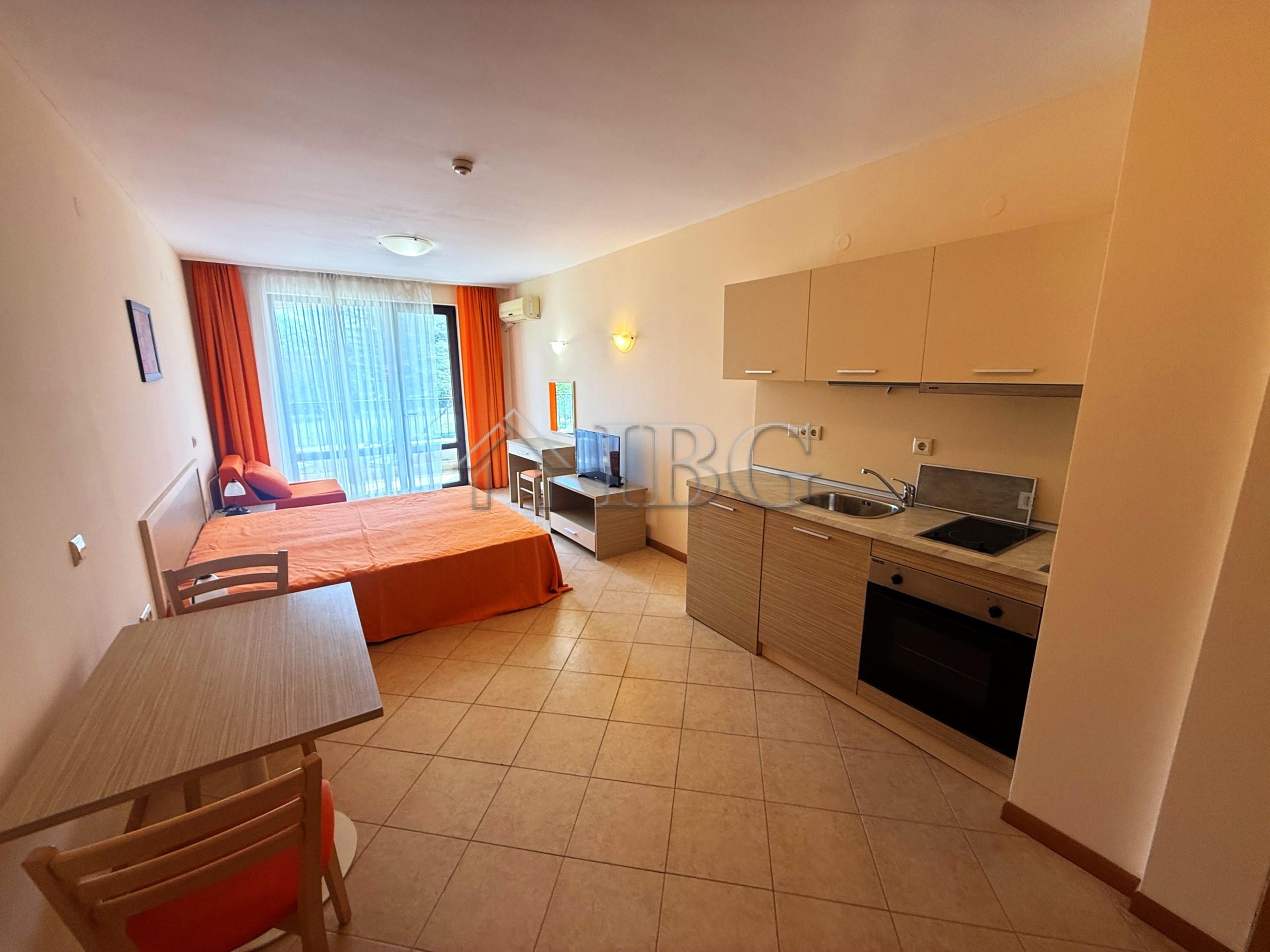 Big 47 sq. m. Studio with Balcony in Royal Sun, Sunny Beach — main photo