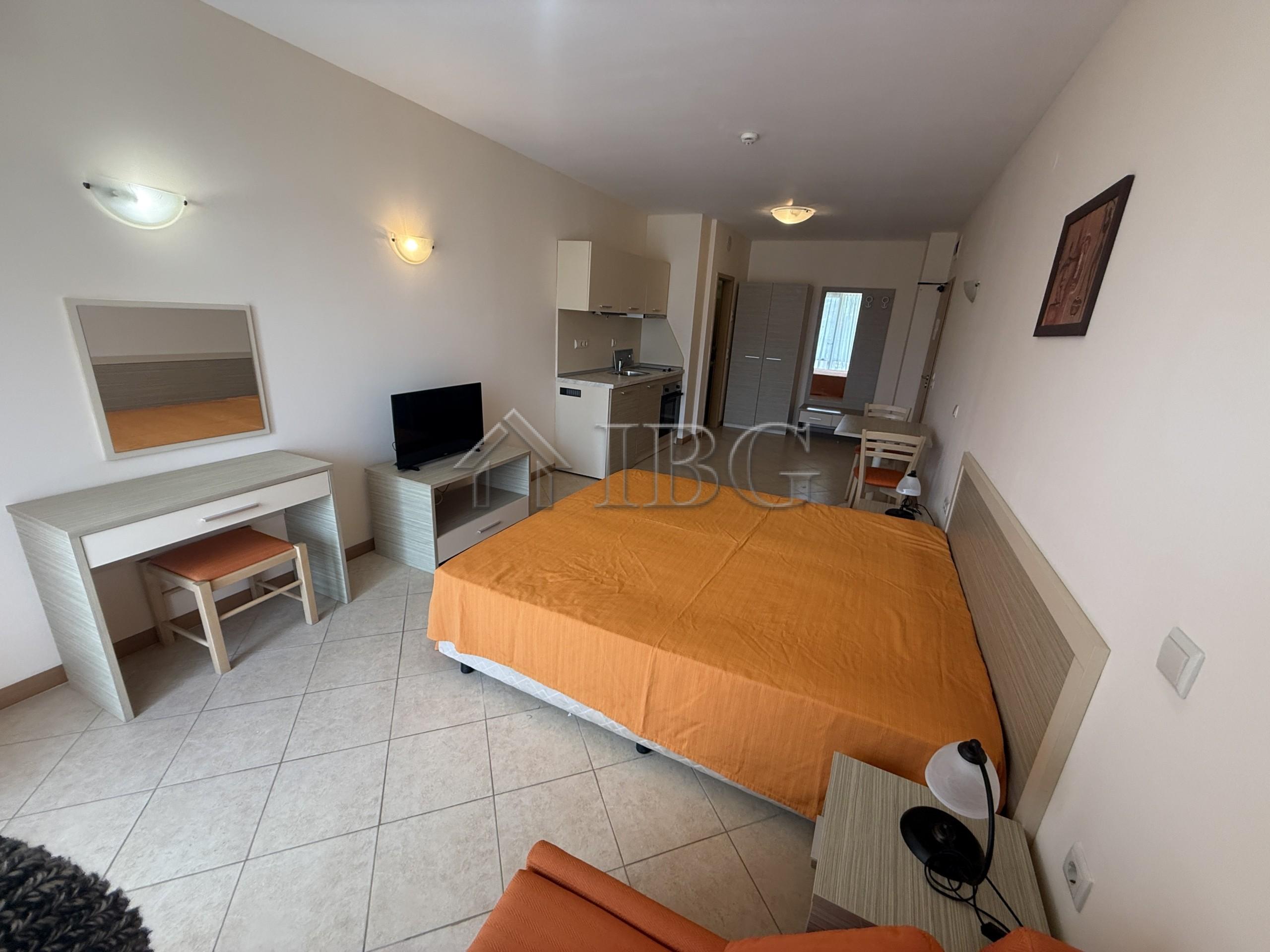 Big 47 sq. m. Studio with Balcony in Royal Sun, Sunny Beach — photo 3