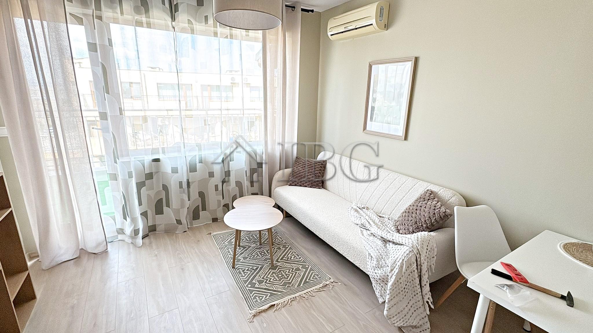 1-Bedroom Apartment with Brand new furniture and big balcony with Pool view in Amadeus 5, Sunny Beach Low Maintenance Fee — photo 3