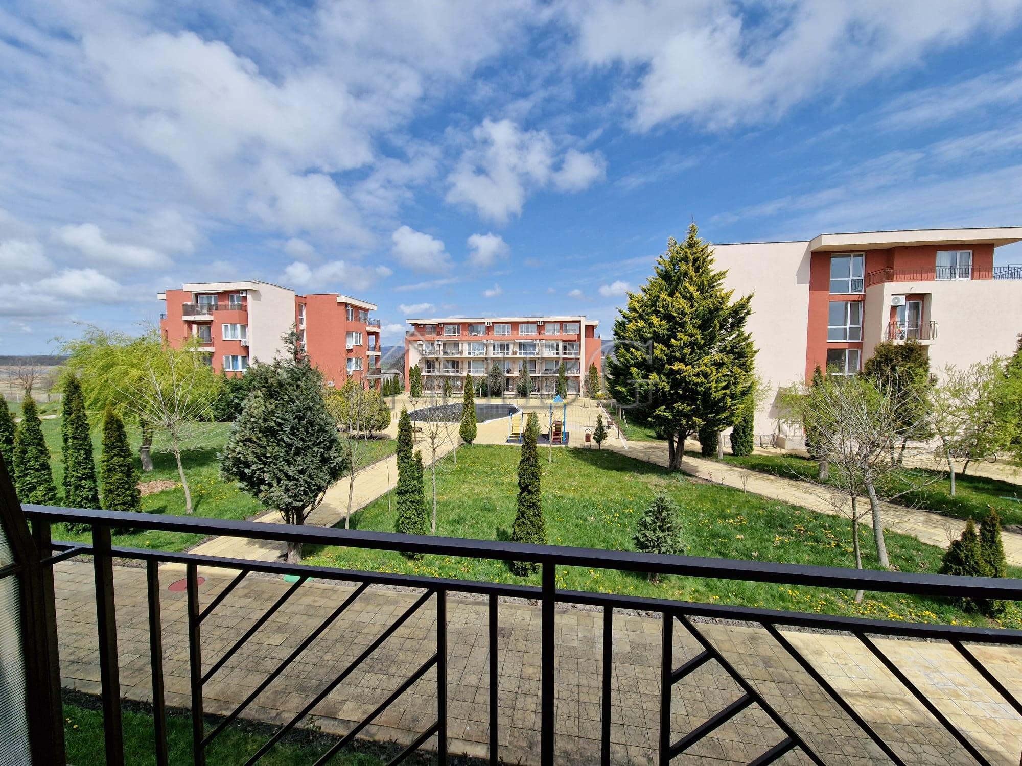 Studio with balcony - Pool and Park Views in Holiday Fort Noks, Sunny Beach — 1233 Слънчев Бряг